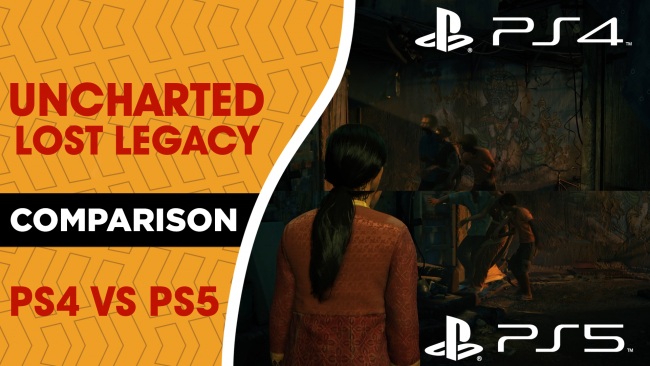 Vi sammenligner PS4- og PS5-versionen af Uncharted: The Lost Legacy